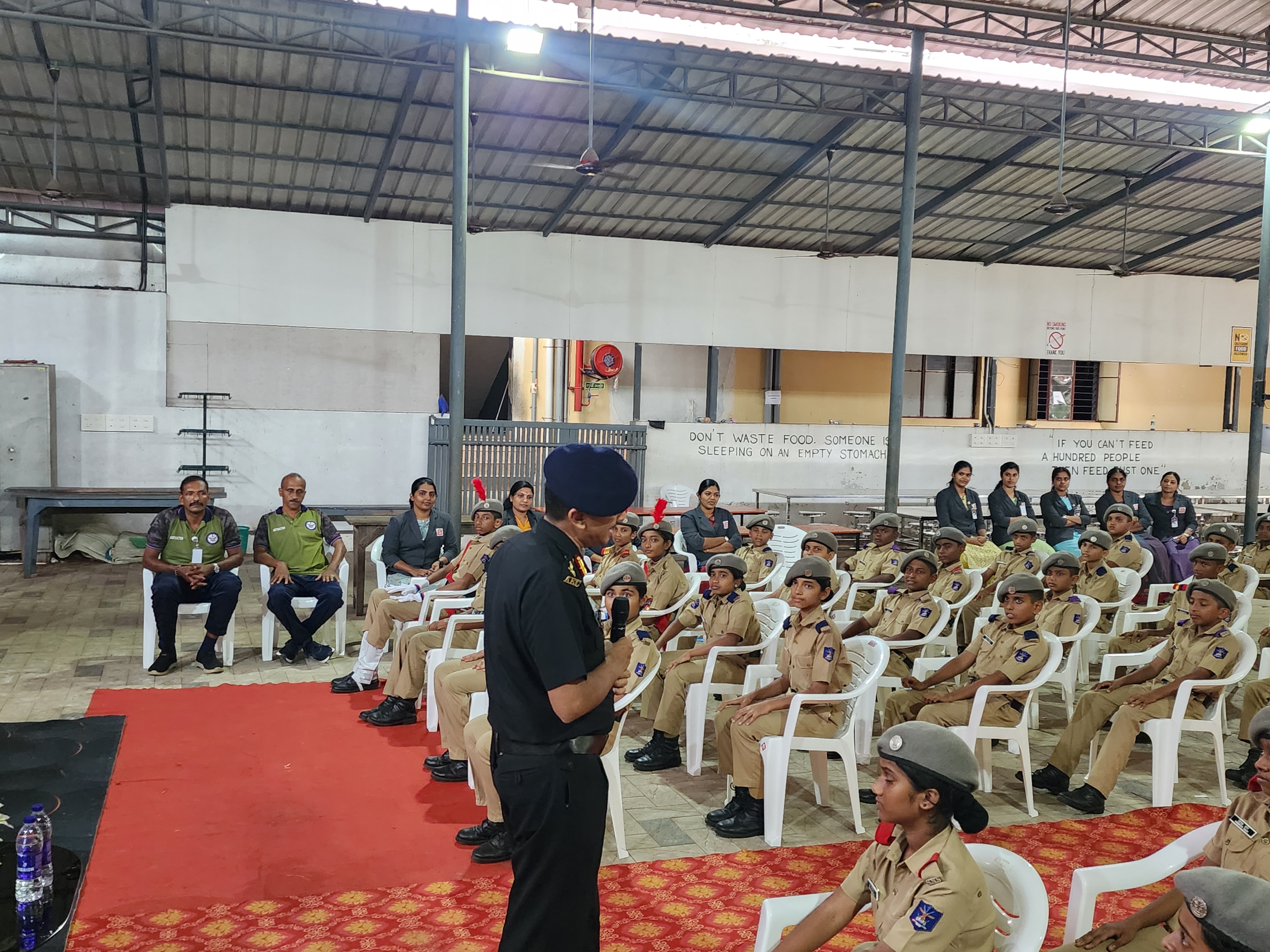 Leadership Summit — Visit By Mentor School Principal Col. Dhirendra Kumar — Vidyadhiraja Vidyapeetom Sainik School
